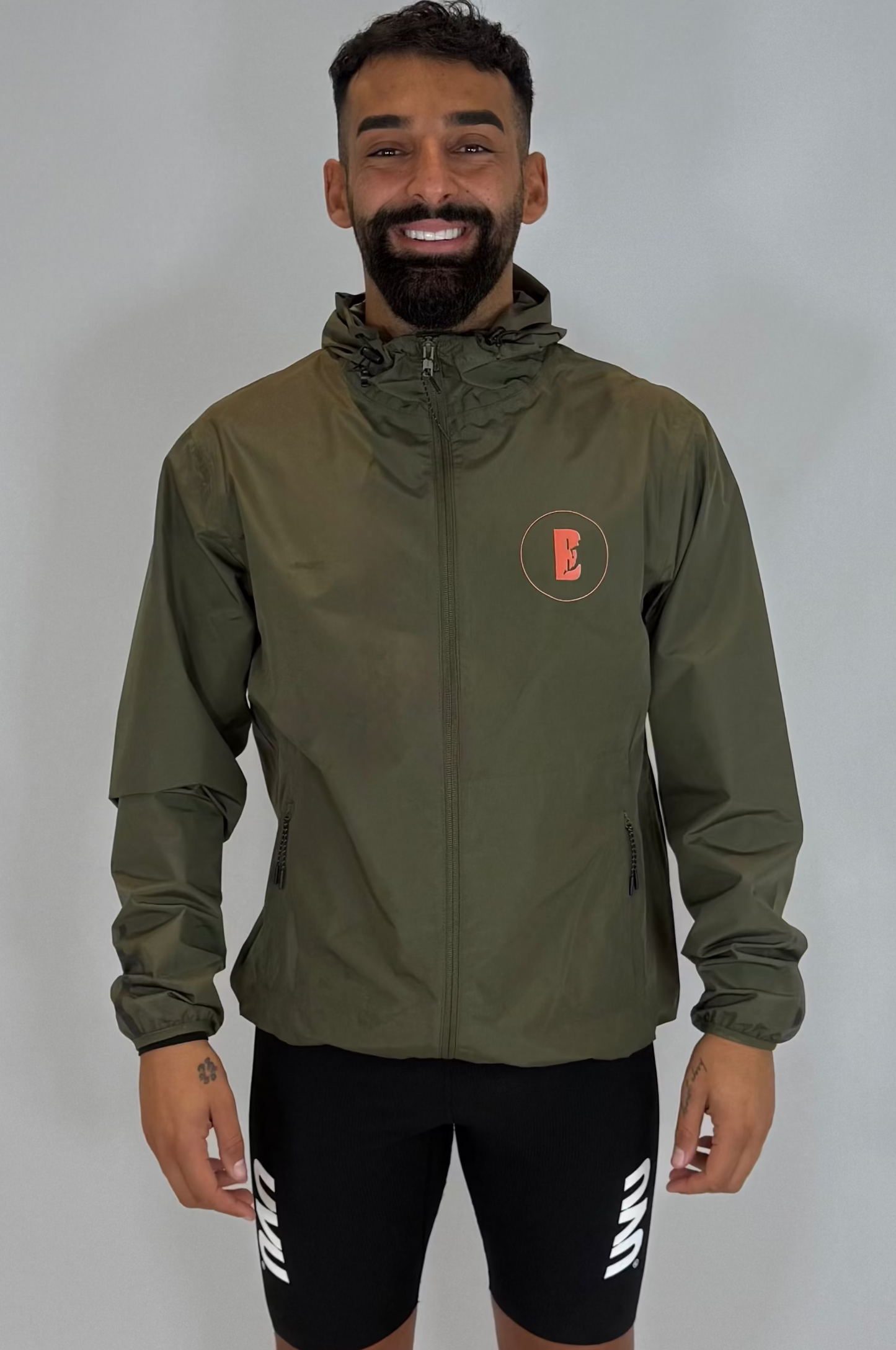 Unisex Khaki Running Jacket