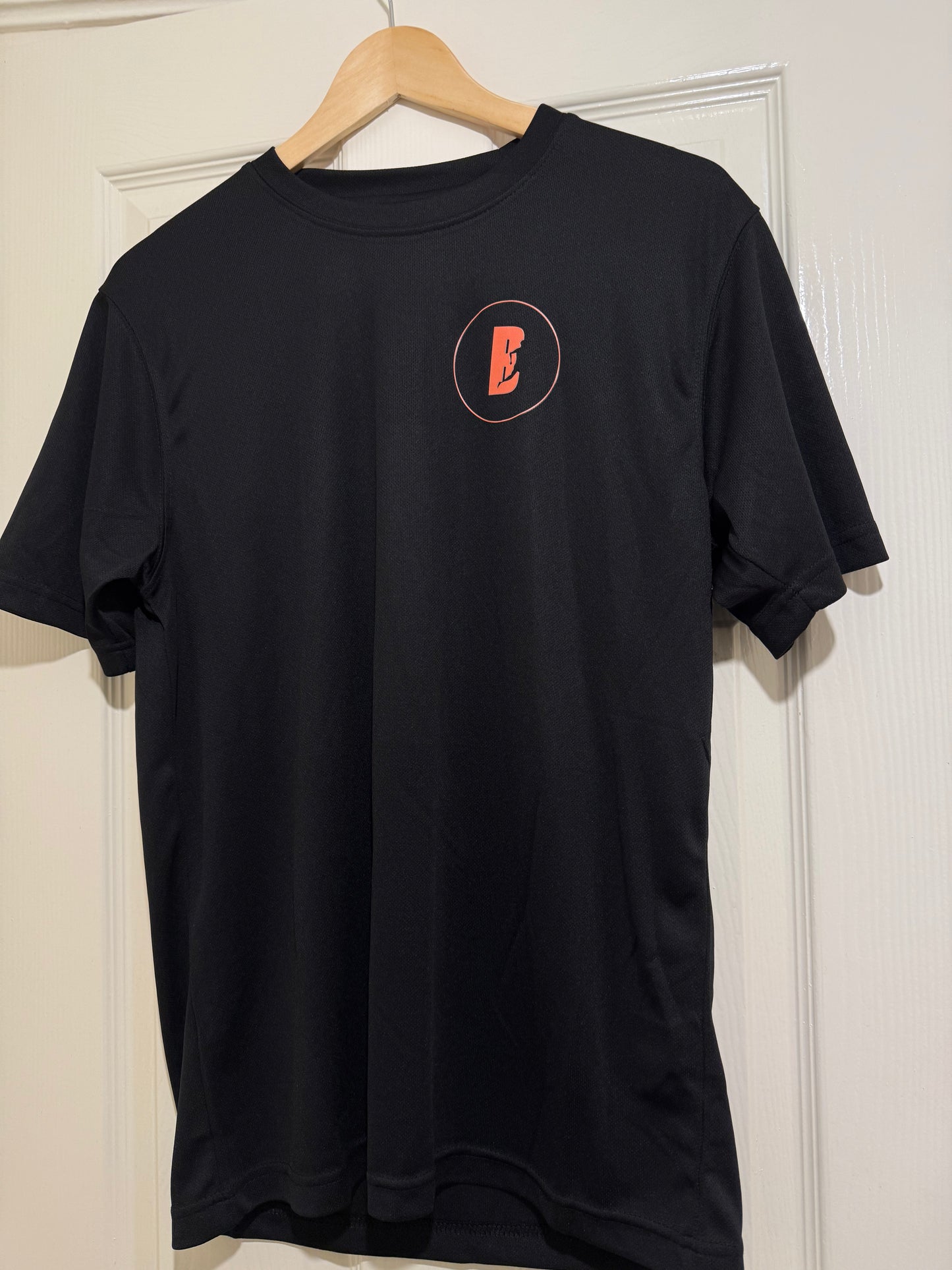 Men's Black Running T-shirt